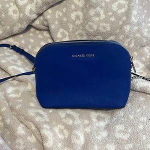 Blue Michael Kors shoulder bag